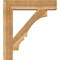 Ekena Millwork Balboa Block Rough Sawn Bracket w/ Offset Brace, Western Red Cedar, 8"W x 34"D x 38"H BKT0806X34X38BOA05RWR - alternate 4